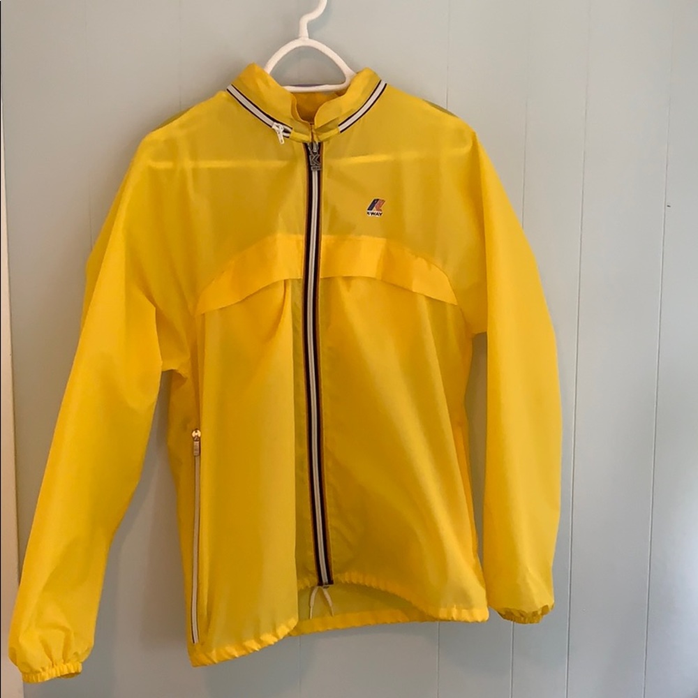 KWay jacket yellow
